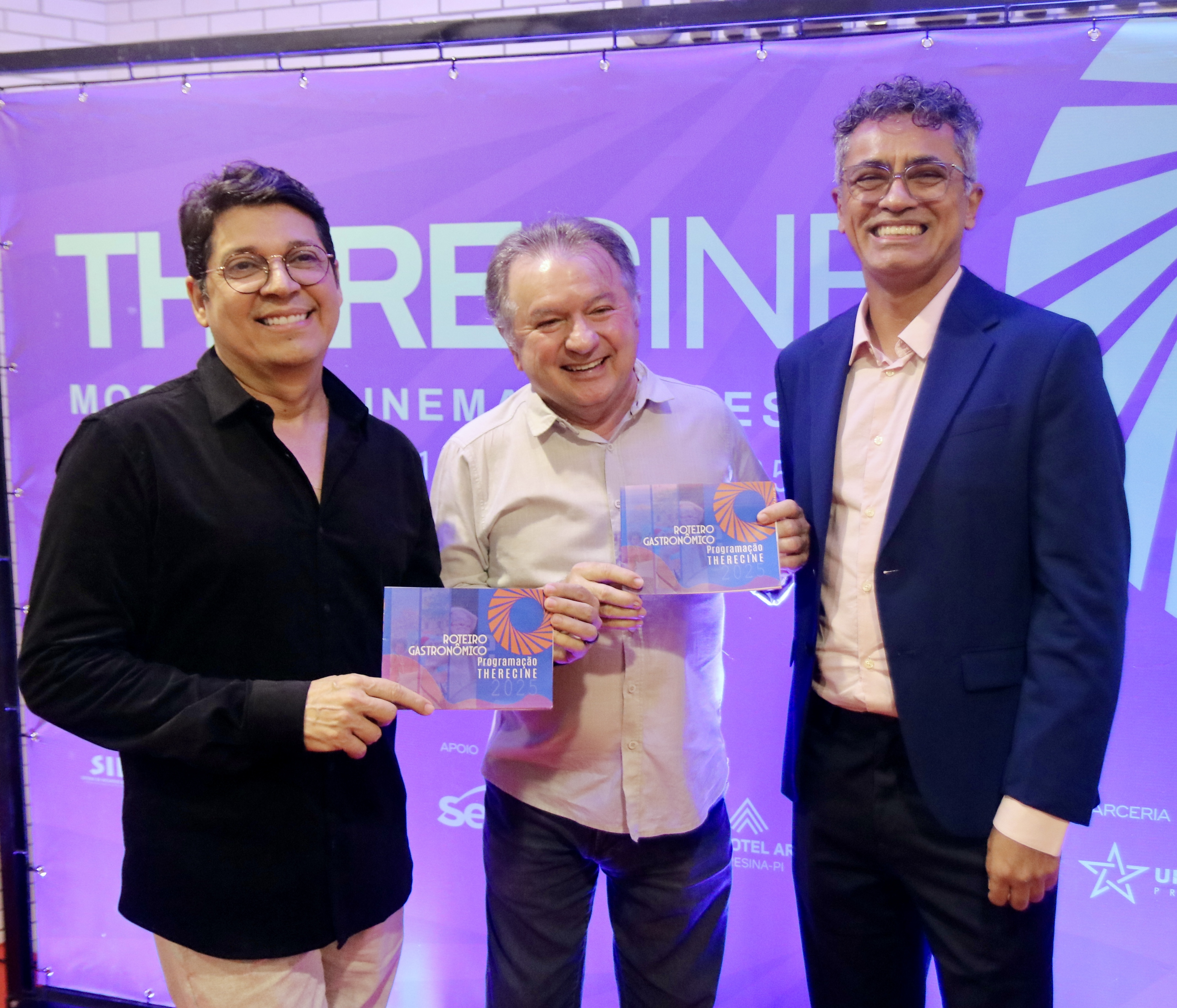 Mariana Brennand e Rosemberg Cariri na THERECINE