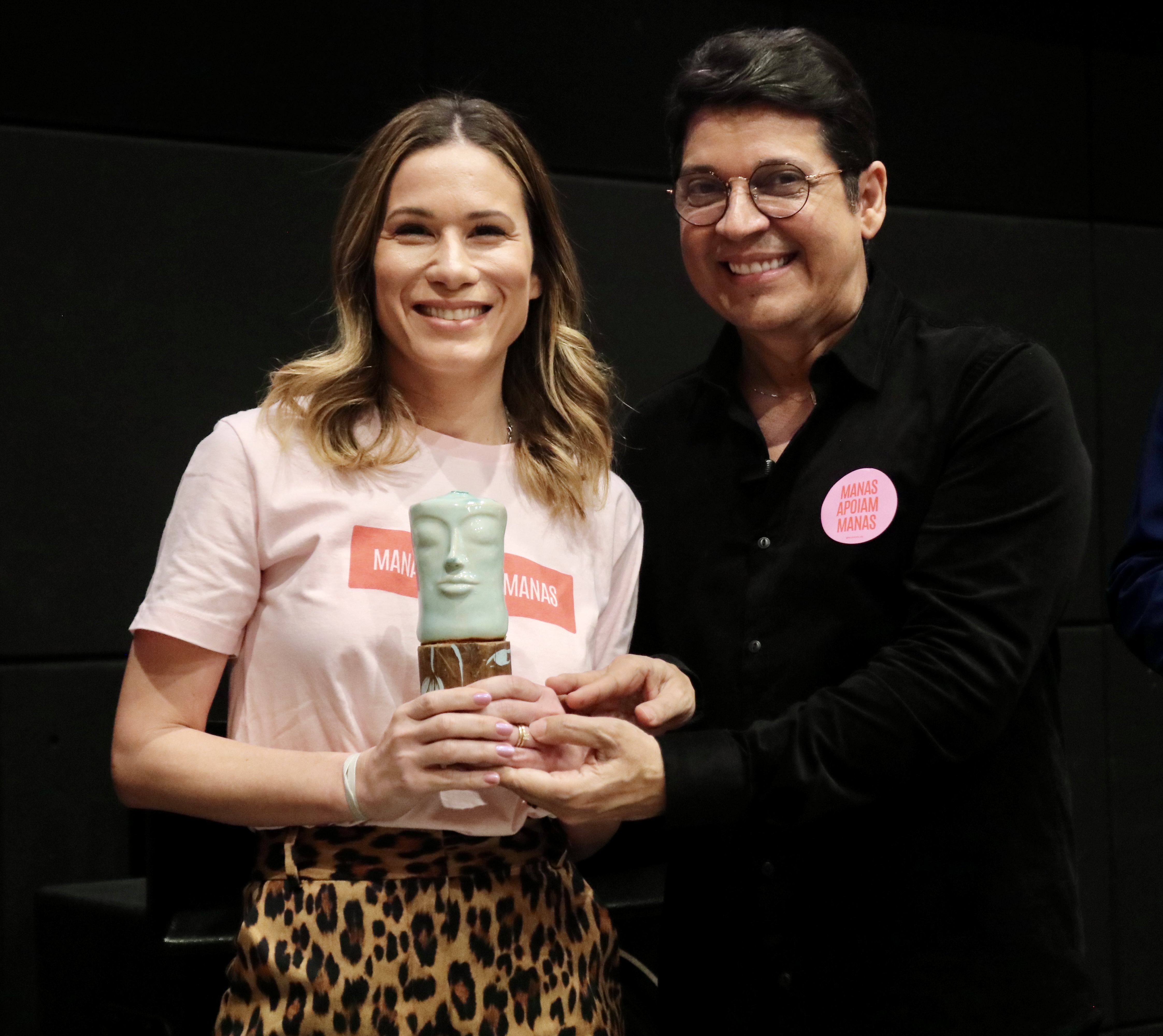 Mariana Brennand e Rosemberg Cariri na THERECINE